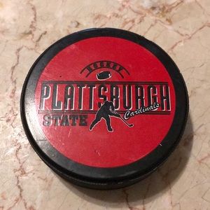 Plattsburgh state / Cardinals hockey puck